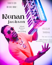 a poster for kenan jackson
